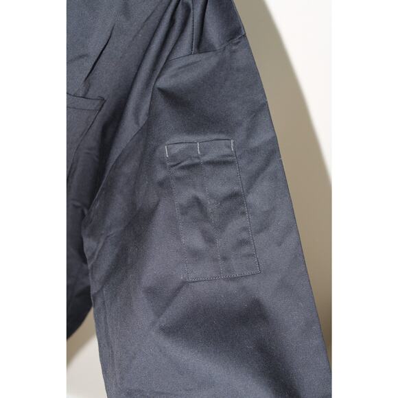 ChefsCloset Long Sleeve Basic Knot Button Chef Coat size L - Picture 7 of 11